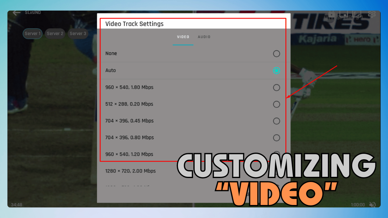 Customizing Video