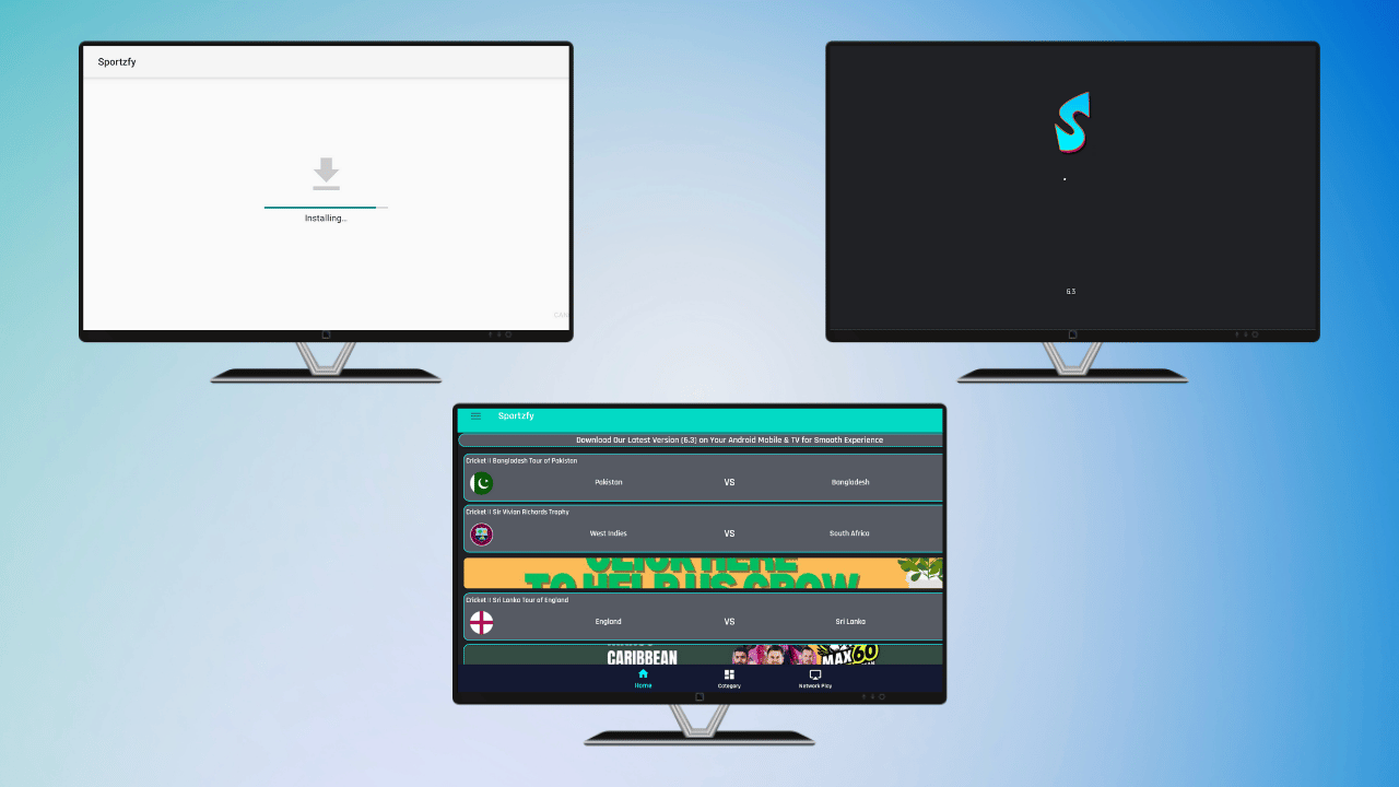 Install Sportzfy on Other Smart TV (2)