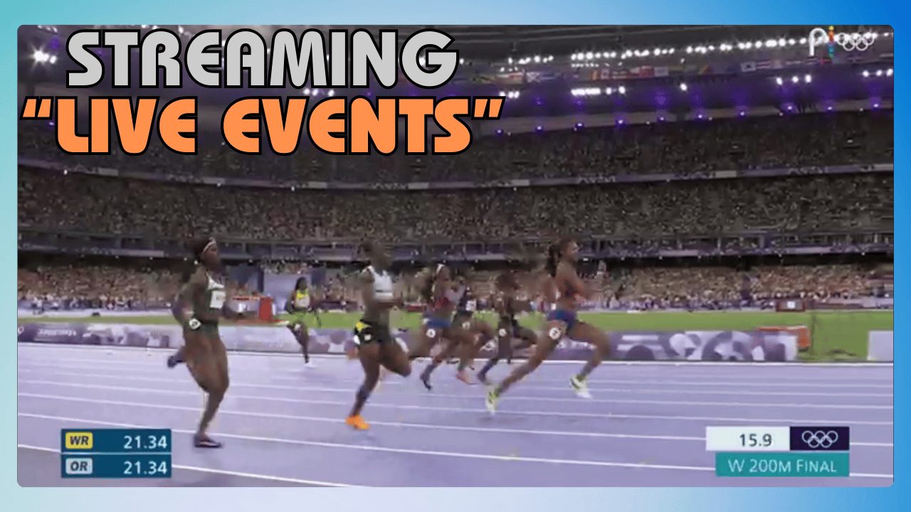 Streaming Live Events