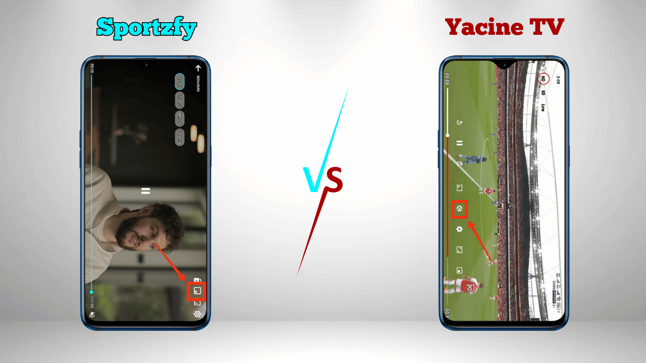 Sportzfy vs. Yacine TV: Compatibility with Devices