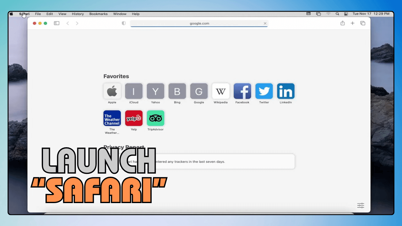Launch Safari or Chrome on Your Mac