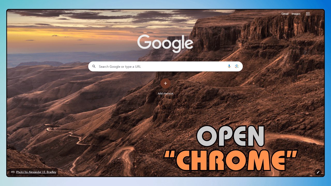 Open Chrome or Firefox on Your PC