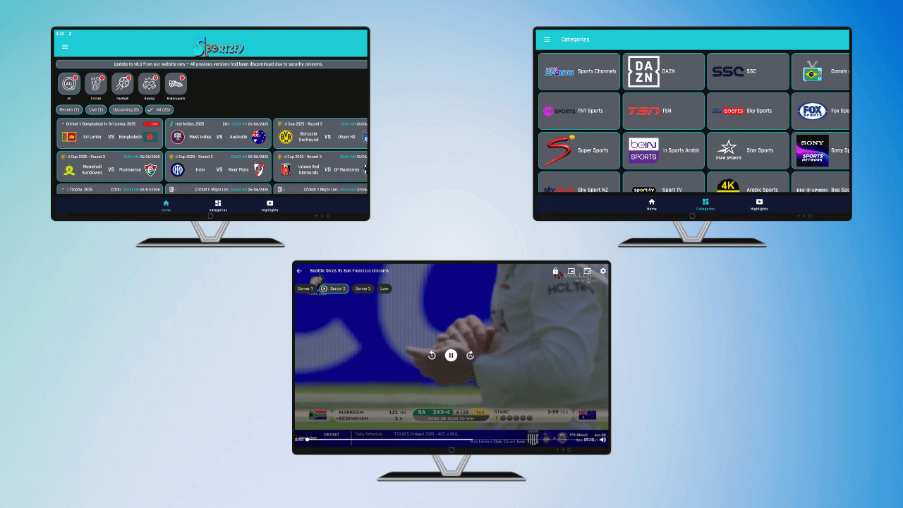 Sportzfy Web on Smart TVs via Browser Access (2)